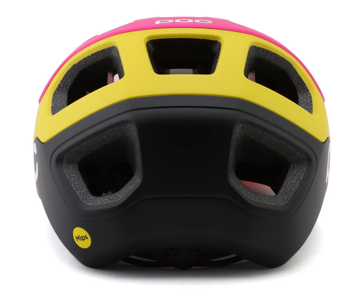POC Cularis Pure MIPS Helmet (Matte Rhos Red/Citrine Yellow) (L)